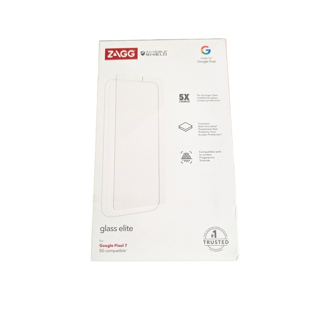 Mm5N  Zagg Invisible Shield Glass Elite‎ Screen Protector for Google Pixel 7